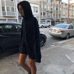 Black hoodie